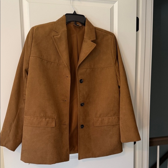 Divided Tan Faux Leather Jacket - Picture 1 of 3
